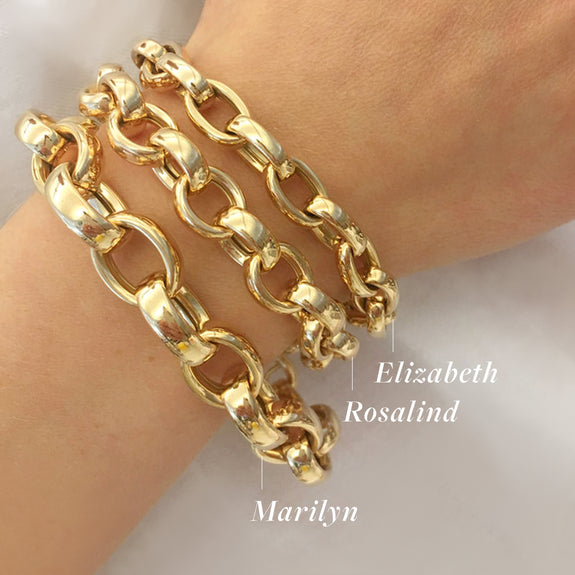 David Yurman Men's Three Row Box Chain Bracelet in 18k Yellow Gold | Lee  Michaels Fine Jewelry stores